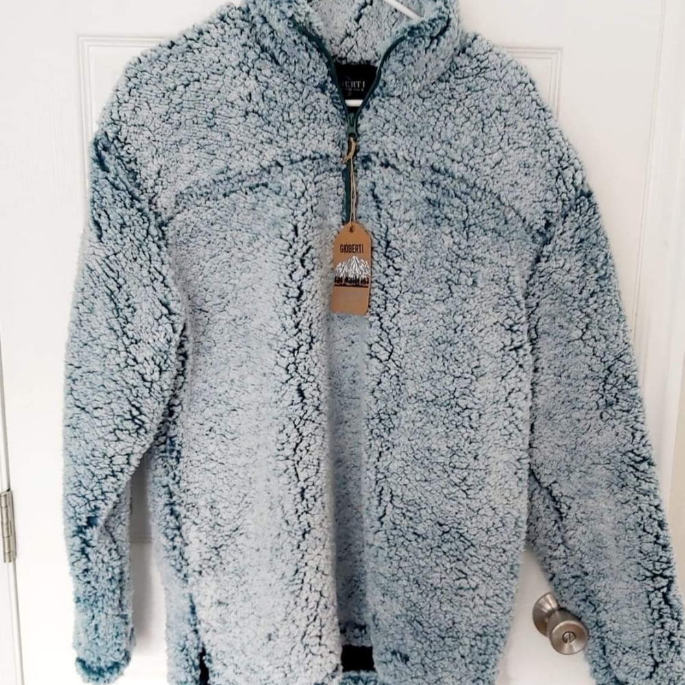 A Comfy Giobert Teddy Jacket